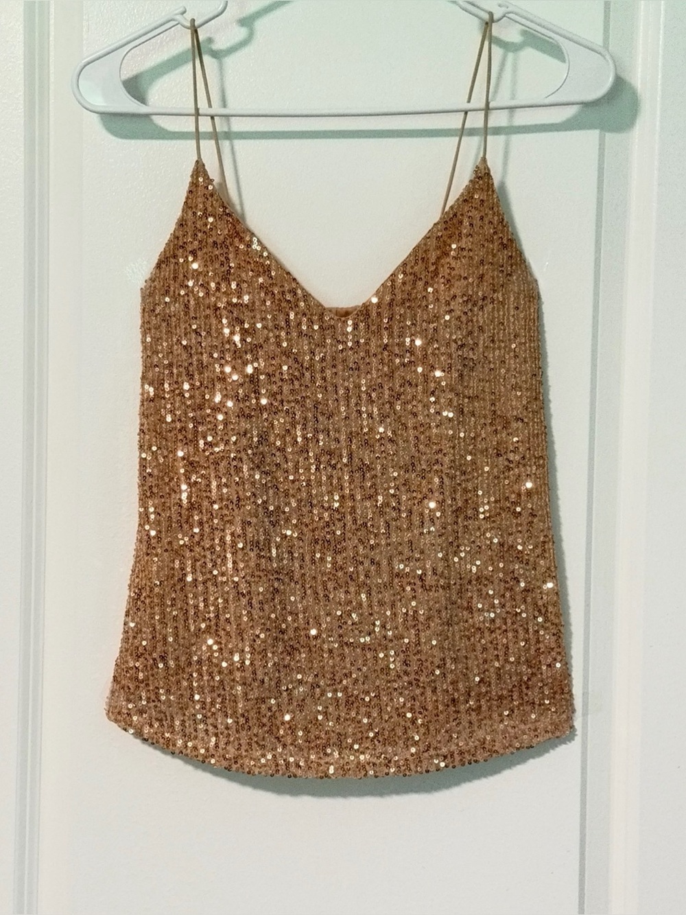 Gold Sequin Camisole